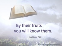 Matthew 7:20